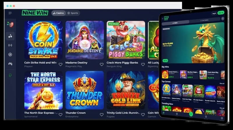 Overview of nine win login