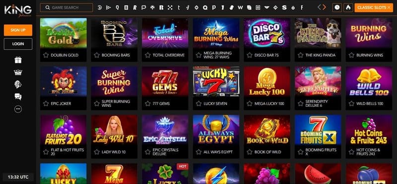 Overview of slim king login